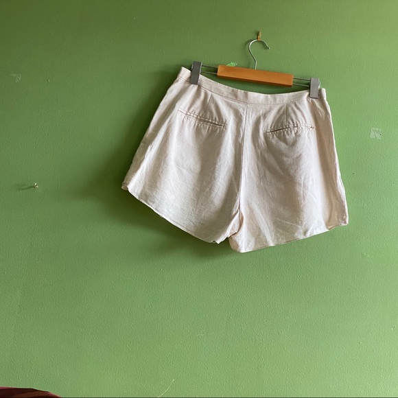 Linen origami shorts - Picture 3 of 7